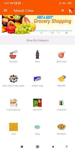 Run android online APK Mandi Crew from MyAndroid or emulate Mandi Crew using MyAndroid