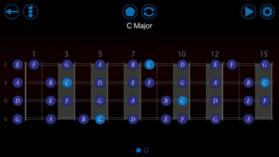 Emulate iPhone app Mandolin Scale Essentials using MyAndroid
