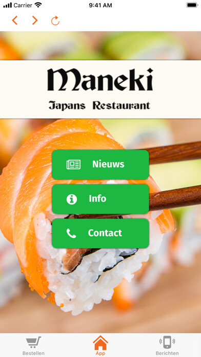 Emulate iPhone app Maneki using MyAndroid Emulate iPhone app Maneki using MyAndroid