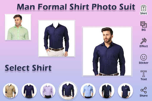 Run android online APK Man Formal Shirt Photo Editor - Men Formal Shirts from MyAndroid or emulate Man Formal Shirt Photo Editor - Men Formal Shirts using MyAndroid