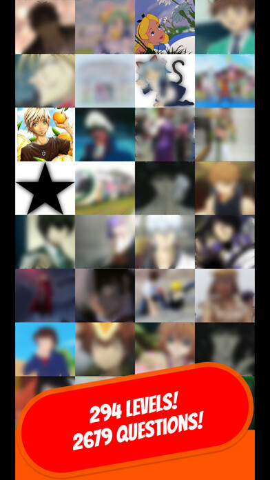 Emulate iPhone app MANGA & ANIME Quiz using MyAndroid