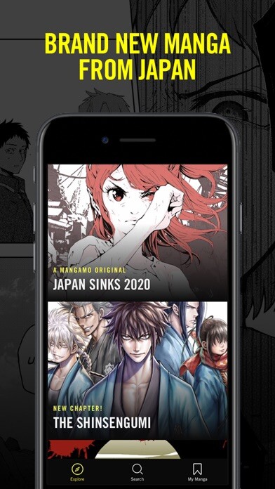 Emulate iPhone app Mangamo Manga & Comics using MyAndroid Emulate iPhone app Mangamo Manga & Comics using MyAndroid