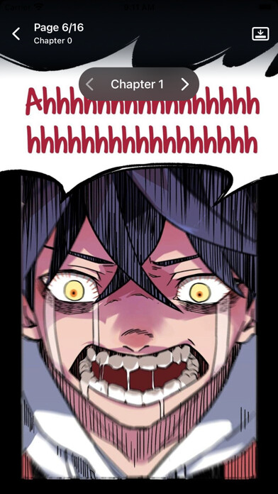 Emulate iPhone app Manga Reader : Today Updates using MyAndroid