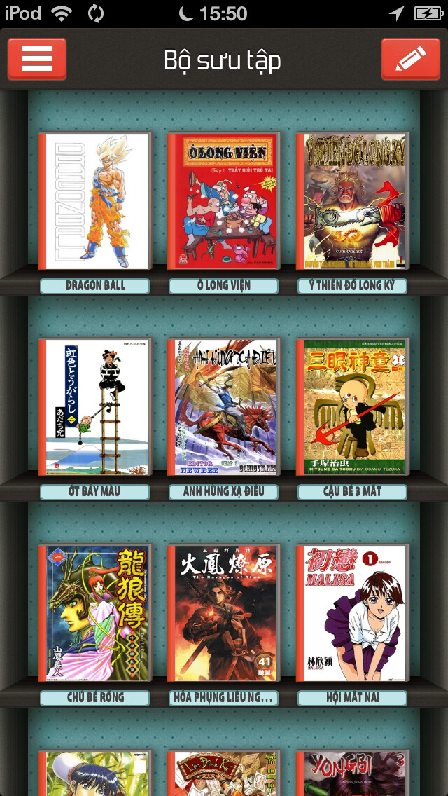 Emulate iPhone app Manga Việt HD using MyAndroid Emulate iPhone app Manga Việt HD using MyAndroid