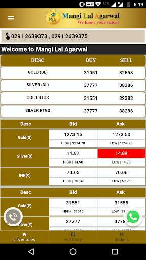 Run android online APK Mangi Lal Agarwal Bullion from MyAndroid or emulate Mangi Lal Agarwal Bullion using MyAndroid