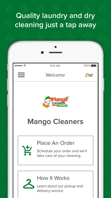 Emulate iPhone app Mango Cleaners using MyAndroid