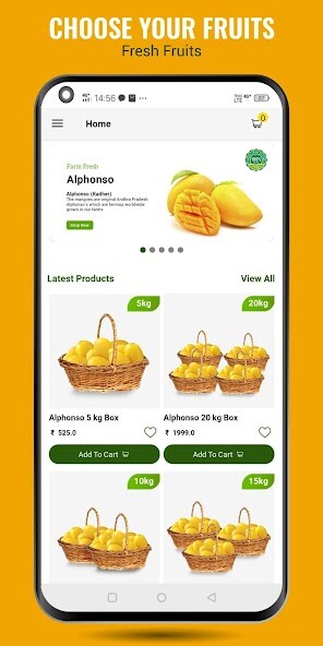 Run android online APK Mangoes To Home - Healthy fruits delivered to home from MyAndroid or emulate Mangoes To Home - Healthy fruits delivered to home using MyAndroid