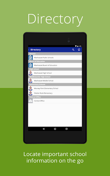 Run android online APK Manhasset Schools Mobile from MyAndroid or emulate Manhasset Schools Mobile using MyAndroid
