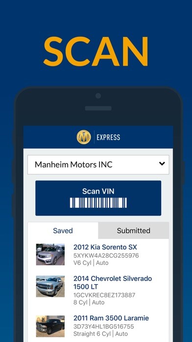 Emulate iPhone app Manheim Express using MyAndroid Emulate iPhone app Manheim Express using MyAndroid