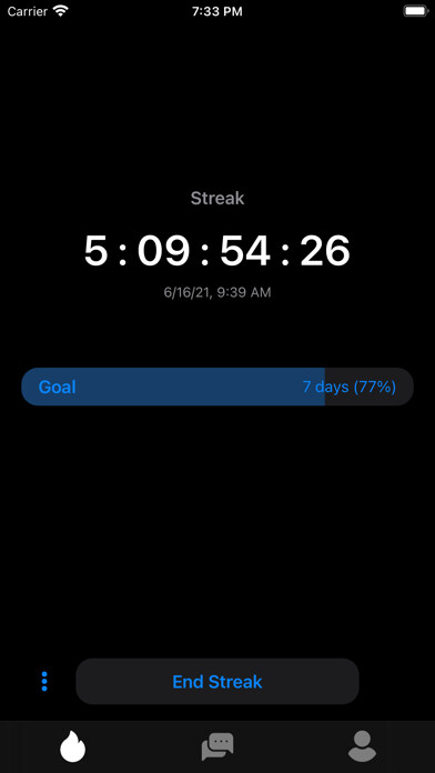Emulate iPhone app Manhood: Quit Porn using MyAndroid