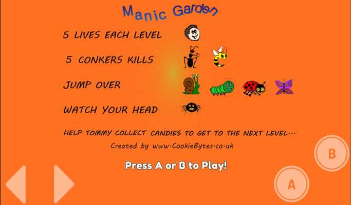 Emulate Android APK Manic Garden