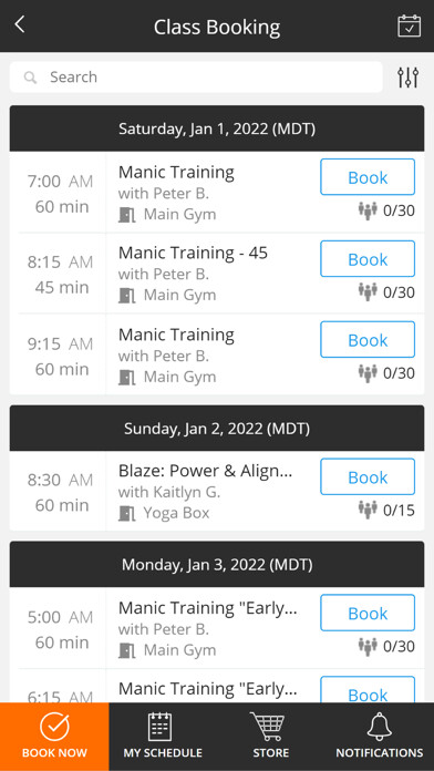 Emulate iPhone app Manic Training Highlands Ranch using MyAndroid Emulate iPhone app Manic Training Highlands Ranch using MyAndroid