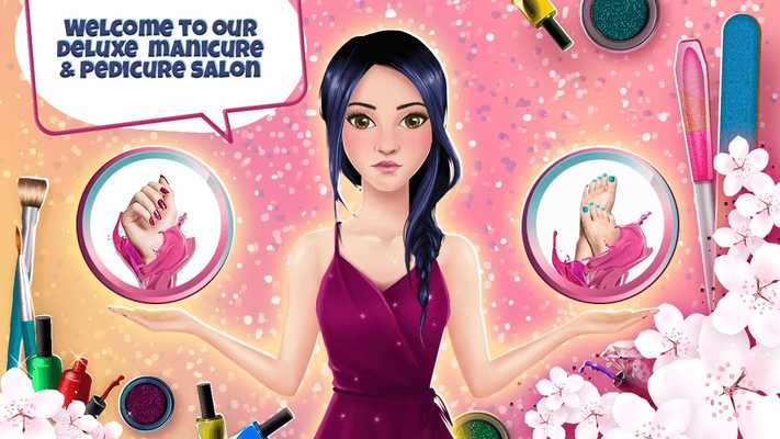 Emulate Android APK Manicure and Pedicure Games: Nail Art Designs