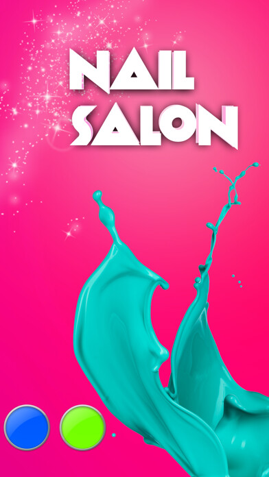 Emulate iPhone app Manicure in Stylish Salon – Acrylic Nail Polish with Fancy Glow and Neon Design for Glamorous Girls using MyAndroid
