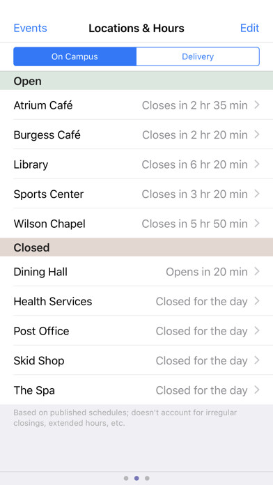 Emulate iPhone app ManIDger — campus food finder using MyAndroid Emulate iPhone app ManIDger — campus food finder using MyAndroid