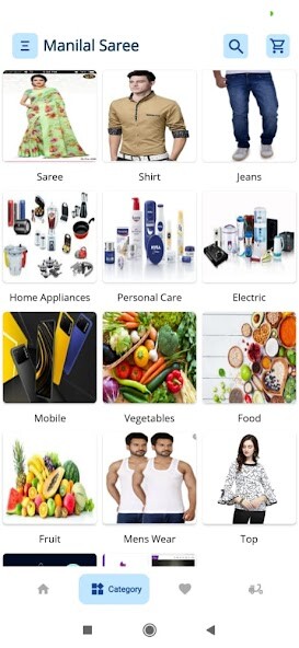 Run android online APK Manilal saree from MyAndroid or emulate Manilal saree using MyAndroid