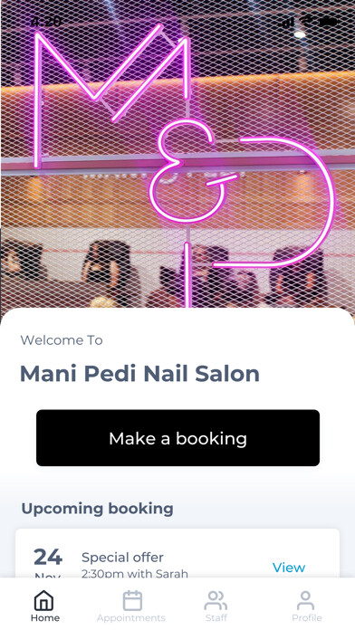 Emulate iPhone app ManiPedi Beauty using MyAndroid Emulate iPhone app ManiPedi Beauty using MyAndroid