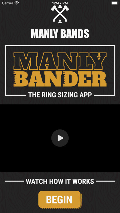 Emulate iPhone app Manly Bander using MyAndroid