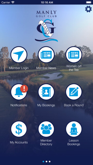 Emulate iPhone app Manly Golf Club using MyAndroid Emulate iPhone app Manly Golf Club using MyAndroid