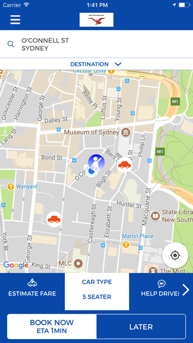 Emulate iPhone app Manly Warringah Cabs using MyAndroid Emulate iPhone app Manly Warringah Cabs using MyAndroid