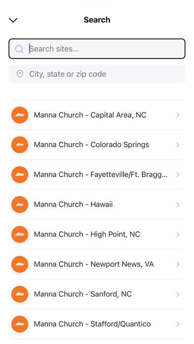 Emulate iPhone app Manna Church App using MyAndroid