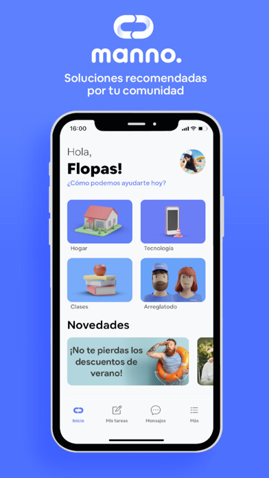 Run android online APK Manno: Soluciones recomendadas from MyAndroid or emulate Manno: Soluciones recomendadas using MyAndroid