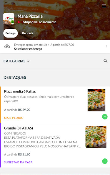 Run android online APK Maná Pizzaria Delivery from MyAndroid or emulate Maná Pizzaria Delivery using MyAndroid Run android online APK Maná Pizzaria Delivery from MyAndroid or emulate Maná Pizzaria Delivery using MyAndroid