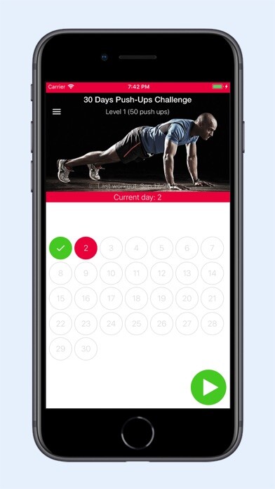 Emulate iPhone app Man Push-Ups 30 Days Challenge using MyAndroid Emulate iPhone app Man Push-Ups 30 Days Challenge using MyAndroid