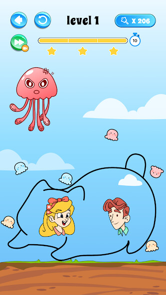 Run android online APK Man Rescue Saga - Draw To Save from MyAndroid or emulate Man Rescue Saga - Draw To Save using MyAndroid