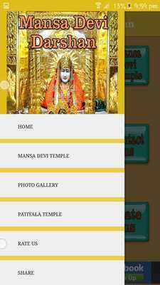 Emulate Android APK Mansa Devi Darshan