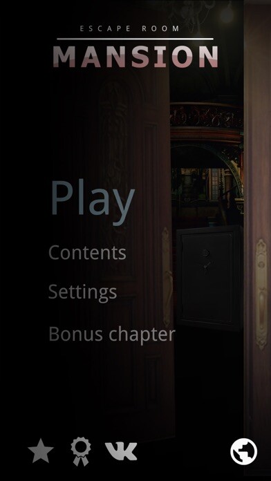 Emulate iPhone app Mansion. Text Adventure using MyAndroid