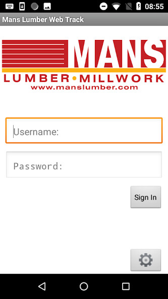 Emulate iPhone app Mans Lumber Web Track using MyAndroid Emulate iPhone app Mans Lumber Web Track using MyAndroid