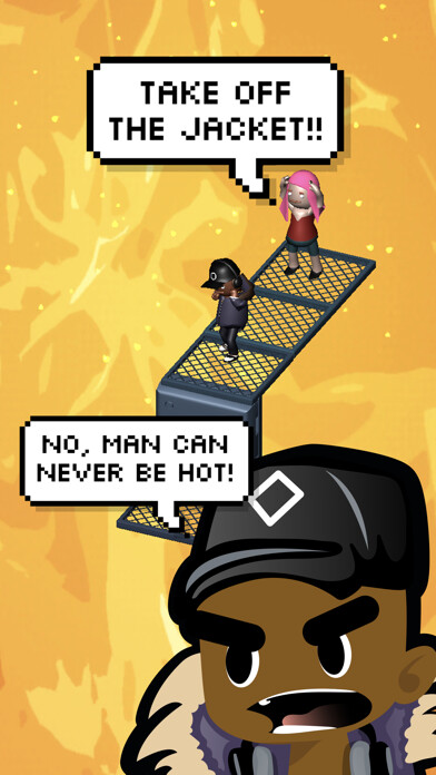 Emulate iPhone app Mans Not Hot using MyAndroid