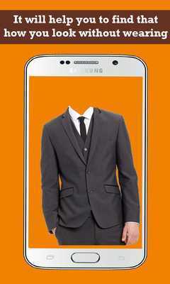 Emulate Android APK Man Suit Fashion Photo Editor