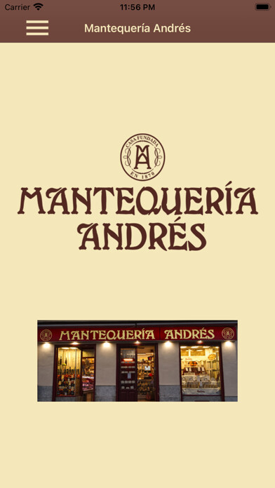 Emulate iPhone app Mantequería Andrés using MyAndroid Emulate iPhone app Mantequería Andrés using MyAndroid