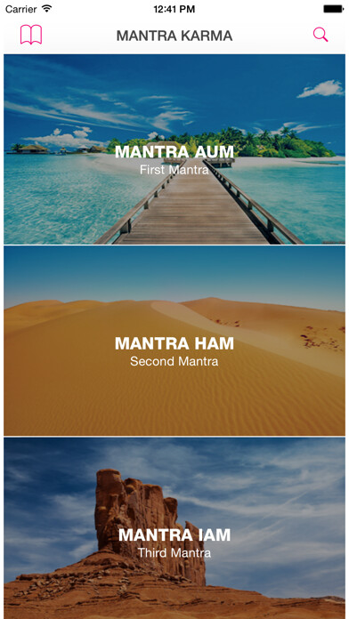 Emulate iPhone app MANTRA KARMA using MyAndroid