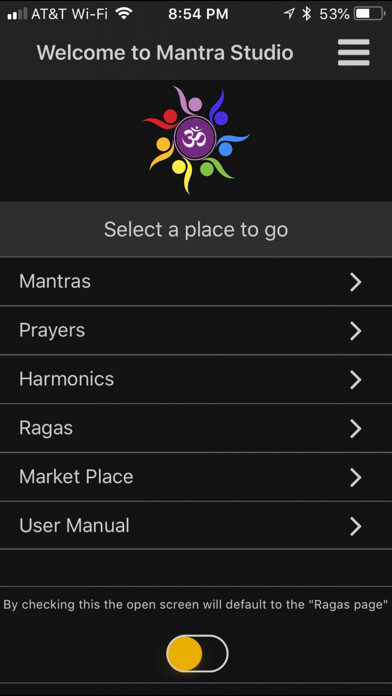 Emulate iPhone app Mantra Studio using MyAndroid Emulate iPhone app Mantra Studio using MyAndroid