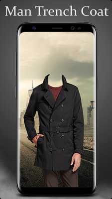 Emulate Android APK Man Trench Coat Photo Suit Editor
