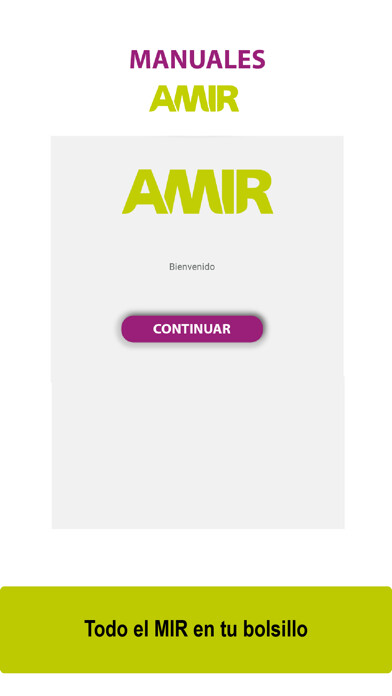 Emulate iPhone app Manuales AMIR 2.0 using MyAndroid Emulate iPhone app Manuales AMIR 2.0 using MyAndroid