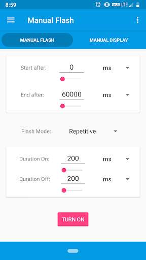 Run android online APK Manual Flash - DSLR like Strobe control! from MyAndroid or emulate Manual Flash - DSLR like Strobe control! using MyAndroid
