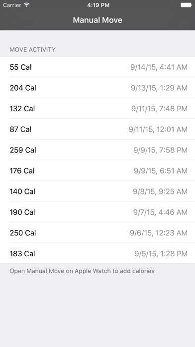 Emulate iPhone app Manual Move: Add Calories to Activity Ring using MyAndroid Emulate iPhone app Manual Move: Add Calories to Activity Ring using MyAndroid