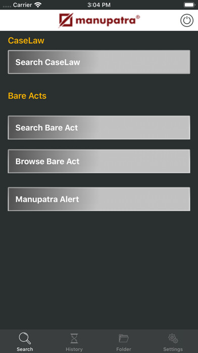 Emulate iPhone app Manupatra using MyAndroid Emulate iPhone app Manupatra using MyAndroid