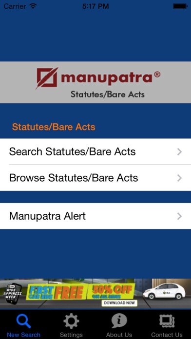 Emulate iPhone app Manupatra Statutes/Bare Acts using MyAndroid Emulate iPhone app Manupatra Statutes/Bare Acts using MyAndroid