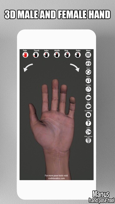 Emulate iPhone app Manus - Hand reference for art using MyAndroid Emulate iPhone app Manus - Hand reference for art using MyAndroid