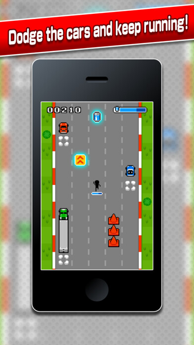 Emulate iPhone app Man Versus Car using MyAndroid