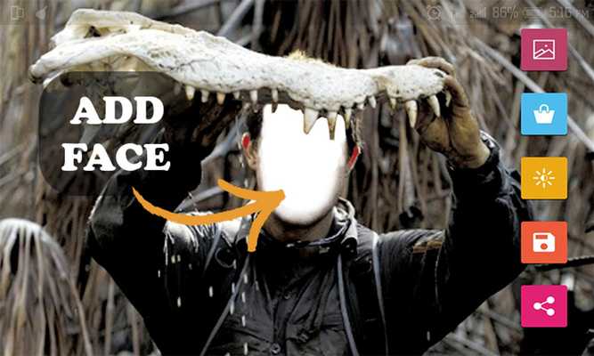 Emulate Android APK Man vs Wild Photo Editor