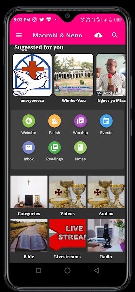 Run android online APK Maombi ya Kila Siku Catholic from MyAndroid or emulate Maombi ya Kila Siku Catholic using MyAndroid Run android online APK Maombi ya Kila Siku Catholic from MyAndroid or emulate Maombi ya Kila Siku Catholic using MyAndroid