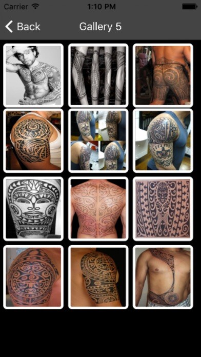 Emulate iPhone app Maori Tattoos using MyAndroid Emulate iPhone app Maori Tattoos using MyAndroid