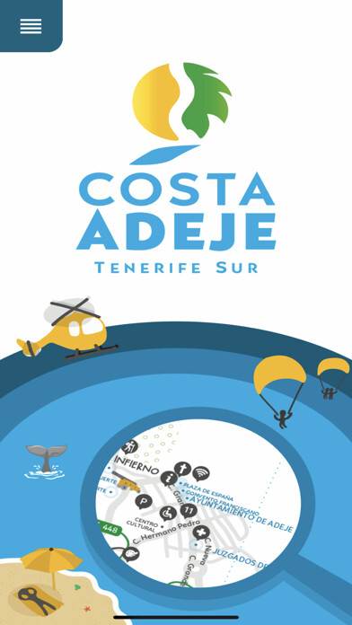 Emulate iPhone app Mapa Interactivo Costa Adeje using MyAndroid