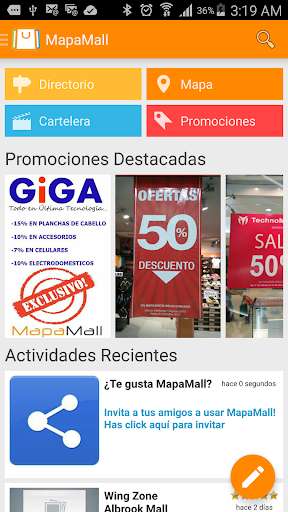 Run android online APK MapaMall from MyAndroid or emulate MapaMall using MyAndroid
